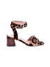 J.Crew Animal Print Brown Sandals Size 8 - photo 1