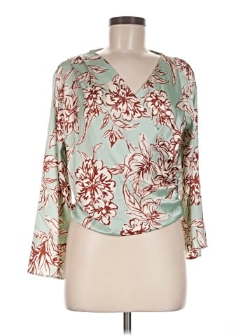 Zara 3/4 Sleeve Blouse (view 1)
