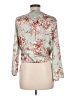 Zara Teal 3/4 Sleeve Blouse Size M - photo 2