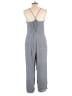 Gap 100% Rayon Tweed Gray Jumpsuit Size 12 (tall) - photo 2