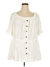 Cato Ivory Short Sleeve Blouse Size 18 - photo 1