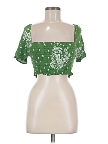 Free People Short Sleeve Blouse (view 1)