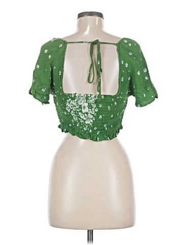 Free People Short Sleeve Blouse (view 2)