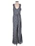 Forever 21 Contemporary 100% Polyester Polka Dots Blue Jumpsuit Size S - photo 1