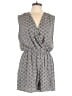 Bishop + Young 100% Polyester Hearts Gray Romper Size L - photo 1