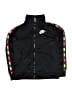 Nike 100% Polyester Black Zip Up Hoodie Size 7 - photo 1