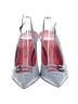L'autre Chose 100% Leather Silver Heels Size EU 36 - photo 2
