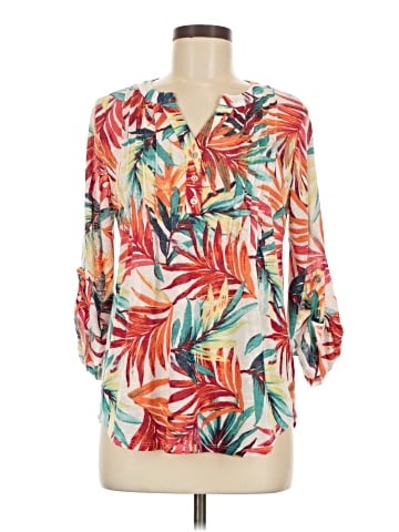 NY Collection 3/4 Sleeve Blouse (view 1)