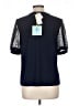 CeCe Blue Short Sleeve Top Size L - photo 2