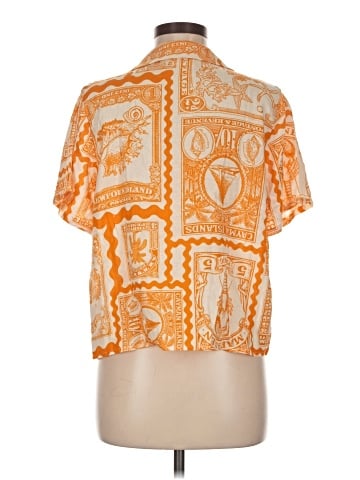 Nicole Miller Artelier Short Sleeve Blouse (view 2)