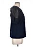 CeCe Blue Short Sleeve Top Size L - photo 4