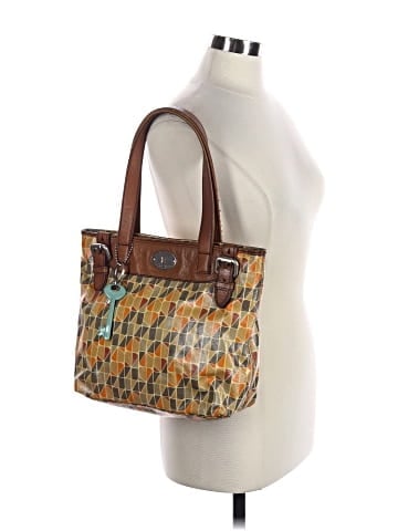 Fossil Leather Tote (view 2)