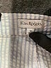 Kim Rogers Houndstooth Blue Casual Pants Size 14 - photo 7