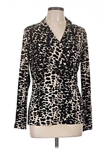 DKNY Long Sleeve Blouse (view 1)