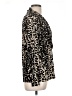 DKNY Animal Print Ivory Long Sleeve Blouse Size L - photo 4