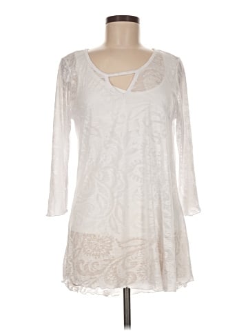 MiracleBody Long Sleeve Blouse (view 1)