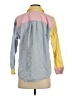 And Now This Color Block Yellow Long Sleeve Button-Down Shirt Size S - photo 2