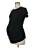 Bearsland Black Short Sleeve Top Size Med Maternity - photo 1