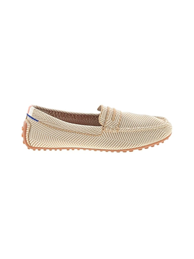 Pre-owned Rothys Flats In Tan
