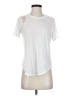 Chaser White Short Sleeve Top Size S - photo 1