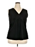 J.t.b. Black Sleeveless Blouse Size 2X - photo 1