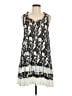 Papillon Paisley Black Casual Dress Size M - photo 1