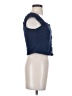 Rewind Blue Short Sleeve Top Size S - photo 4