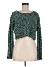 Divided by H&M 100% Polyester Green Pullover Sweater Size M - photo 1