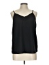 1.State 100% Polyester Black Sleeveless Top Size L - photo 1