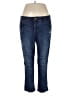 Democracy Solid Blue Jeans Size 18 - photo 1