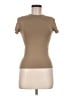SKIMS Tan Short Sleeve Turtleneck Size M - photo 1