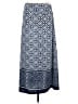 Faded Glory Paisley Blue Casual Skirt Size M - photo 1