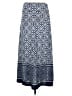 Faded Glory Paisley Blue Casual Skirt Size M - photo 2