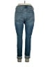 White House Black Market Floral Blue Jeans Size 14 - photo 2