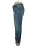 White House Black Market Floral Blue Jeans Size 14 - photo 5