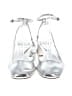 Zara Metallic Silver Heels Size EU 38 - photo 2