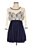 Coqueta Internacional Blue 3/4 Sleeve Top Size L - photo 1