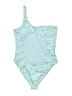 Versace Paisley Blue One Piece Swimsuit Size XL (5) - photo 2
