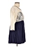 Coqueta Internacional Blue 3/4 Sleeve Top Size L - photo 4