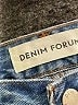 Denim Forum 100% Cotton Black Blue Jeggings Size 23 waist - photo 7
