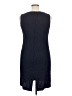 Perceptions Solid Black Casual Dress Size 14 - photo 2