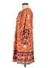 TEMOFON Paisley Orange Casual Dress Size M - photo 5