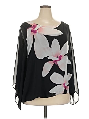 Alfani 3/4 Sleeve Blouse (view 1)