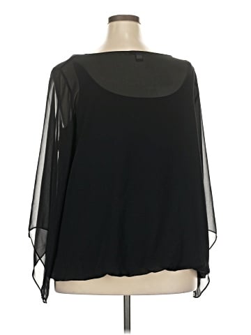 Alfani 3/4 Sleeve Blouse (view 2)