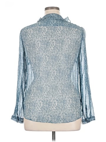 Rebecca Taylor Long Sleeve Silk Top (view 2)