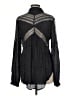 Free People Black Long Sleeve Blouse Size M (estimated) - photo 2