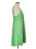 Ella Moss Stripes Green Cocktail Dress Size L - photo 4