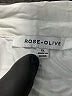 Rose + Olive 100% Rayon White Sleeveless Button-Down Shirt Size XL - photo 4