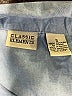 Classic Elements 100% Cotton Blue Short Sleeve Button-Down Shirt Size S - photo 7