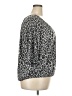 MICHAEL Michael Kors Animal Print Gray 3/4 Sleeve Top Size 3X - photo 4